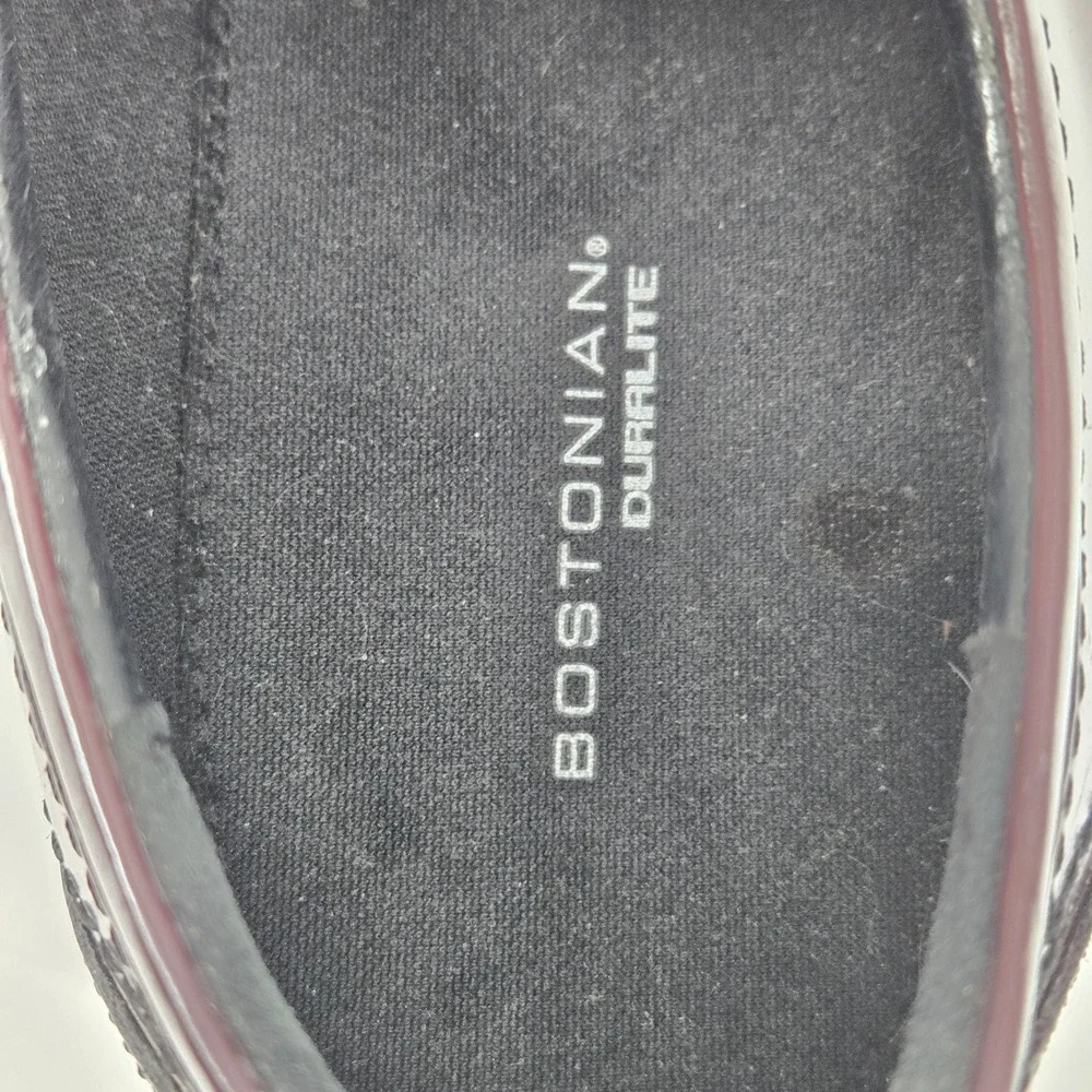 Bostonian Duralite Cap Toe Oxfords Mens 13M Burgundy Leather Dress Shoes‎ NWT